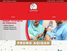 Tablet Screenshot of pelangiaqiqah.com